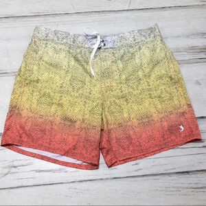 Reel Legends Swimsuit Orange Board Shorts Pocket XL